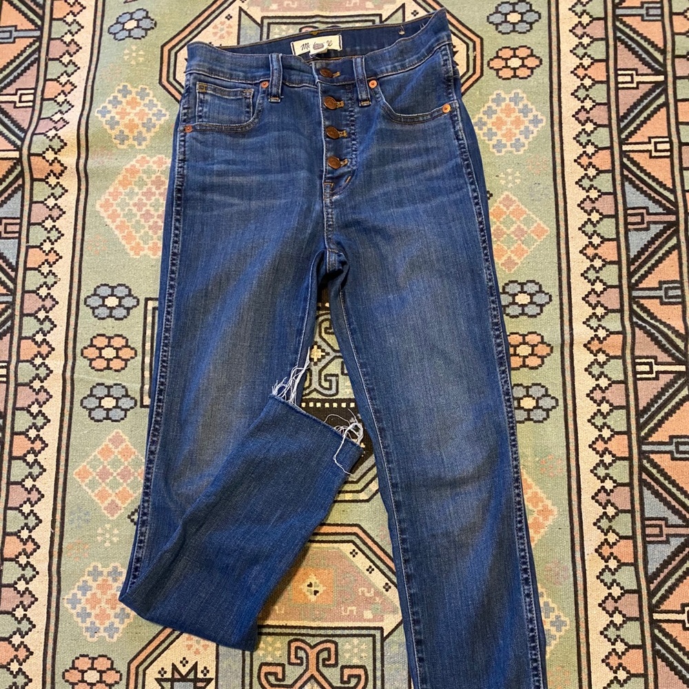 Madewell 10’’ skinny jeans